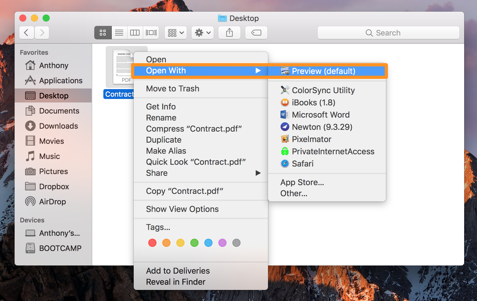 word 2016 for mac pdf open